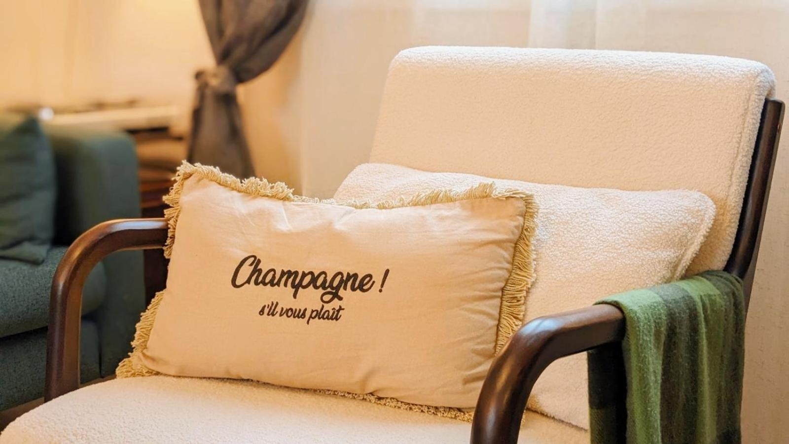Le Cemarose: Spa, Jardin, Terrasse Et Jolie Vue Au Coeur D'Epernay Ngoại thất bức ảnh